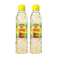 오뚜기 사과식초, 500ml, 2개