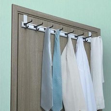 방문걸이식 모자걸이 후크 옷정리행거 입던옷정리, 1개
