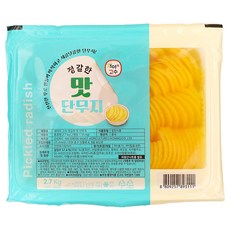 재야의고수정갈한맛단무지 2.7KG㈜하이린, 1개, 2.7kg