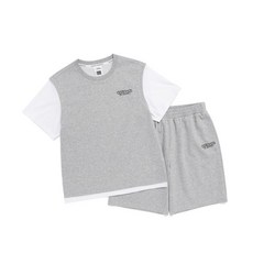 내셔널지오그래픽 키즈 K262UPB920 레이어드 상하 SET MGREY 960860