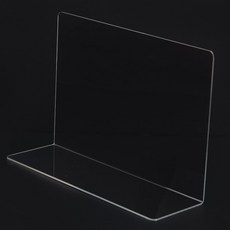 만무리 L형 투명 아크릴 칸막이 대형 책상 가림막 투명칸막이 대형가림판