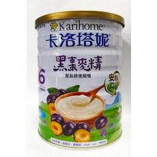 Karihome 卡洛塔妮 黑棗麥精 6個月以上 幫助排便順暢, 650 公克, 1個