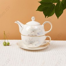 티포원 티팟 세트 숙우 티메이커 티워머 도자기 차우리기 표일배 차포트, 1개