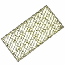 多功能拼布尺 長方形手工縫紉工具, 1個, 縫份尺15*30釐米  2個