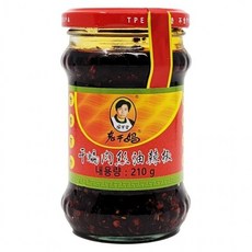 라오깐마 유라조우 돼지고기 깐밴러우스 210g 중식고추기름, 1개