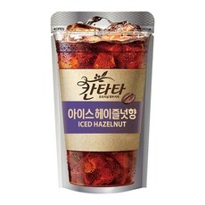 롯데 칸타타 아이스 헤이즐넛 파우치, 230ml, 10개
