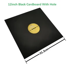 레코드 커버 슬리브 하드 LP 재킷 아우터 카드보드 12인치, 12in Black Hole, 12in Black Hole, 상세설명참조
