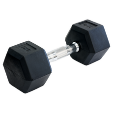 六角鑄鐵包膠啞鈴 2.5KG-12.5KG 居家健身小啞鈴, 1套, 2.5kg