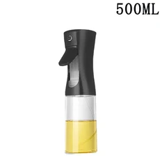2024 주방 오일 스프레이 병 가정용 에어 프라이어 올리브 요리 바베큐 분무 신제품, 09 Black-500ml-1PC