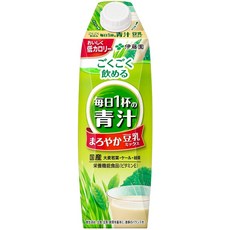 이토엔 매일 1잔의 녹즙 부드러운 두유 믹스 1L 종이팩×6개입