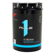 RULE1 BCAA支鏈胺基酸粉 水果口味, 1個, 444克