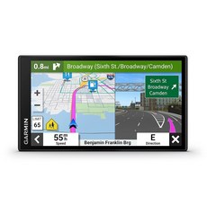 Garmin DriveCam 76 크고 읽기 쉬운 7 u201D GPS 자동차 내비게이션 내장 대시 캠 자동 사고 감지 고해상도 버드아이 위성 이미지, 6 Inch, Navigator without Camera