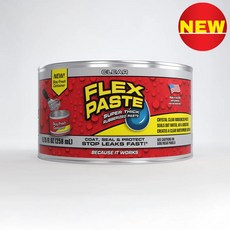 Flex Seal 橡膠膏 填縫補洞 潮濕面水下可用, 1個, 透明 258ml