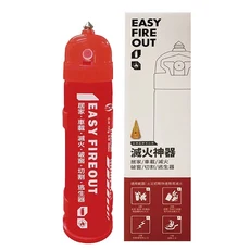 EASY FIREOUT 滅火神器【市售最強】環保無毒滅火器【MIT正廠公司貨】車載型, 1個, 500ml