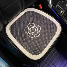 MHJINA 차량용 동백 통풍시트 목쿠션 등받이쿠션, 방석쿨시트, 1개