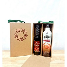 꽃게액젓550ml + 홍게액젓900g 답례품 참치액선물세트, 4세트