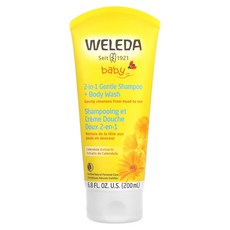 벨레다 금잔화 추출물 2-in-1 젠틀 샴푸 + 바디 워시 200ml(6.8fl oz) WED-09651, 200ml, 1개