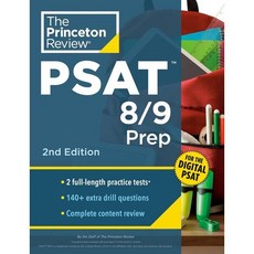 Princeton Review PSAT 8/9 Prep 2nd Edition : 2 Practice Tests + Content Review + Strat...