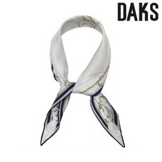 백화점 닥스 DAKS 정품 쁘띠 실크 로장지 스카프 SKI029 선물용