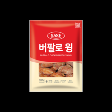 사세 버팔로윙 1kg 튀김용 업소용 대용량 박스단위 에어프라이기 캠핑 간식, 1개