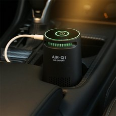 끄니스토어 차량용 공기청정기 블랙 미세먼지차단 어린이집공기청정기