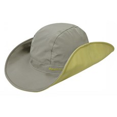 Mountneer 山林 11H40 防水抗UV大盤帽, 01黑色,L(頭圍60cm)