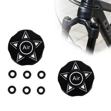 [호환제품] HarleyDavidson 1200 883 XL용 검정색 양극 처리된 39mm 포크 캡 볼트 이 뛰어난 알루미늄 오, 2. Black