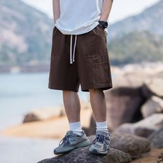 夏季重磅大尺碼兩件套，男士寬鬆短袖短褲運動休閒成套穿搭