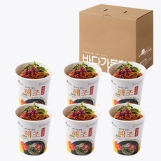 바다가득히_바다를담은 해조비빔면 6개입, 6개