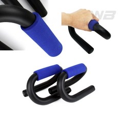 두론샵 푸쉬업바 2P세트 푸시업 운동기구 팔굽혀펴기 푸셥 손잡이쿠션