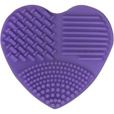 집시 퀼터 매트 청소 패드 하트 모양 3-1/4인치 x 1인치 아이언 & 액세서리 퍼플 TGQ134