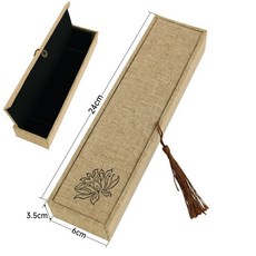 진열대 받침대 거치대 디스플레이 디스플레이 낚싯대 좌대, 1개, 연꽃 패브릭 선물 상자 26cm