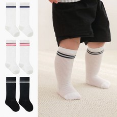 백일 3개월 6개월 신생아 돌 여아 남아 여름 얇은 무릎양말 라인니삭스