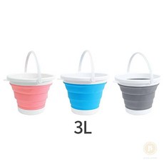 엠다인Z 접이식 원형 물통 3L 화방용품