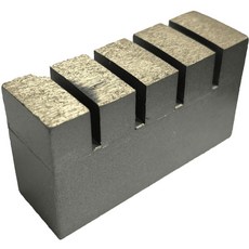 瑞鴻防水 刨除機鑽石磨塊組 五齒(細拋) 磨地機專用 發泡劑防水材料去除, 單磨塊, 1個