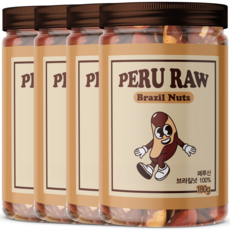 썸넛 무염 브라질너트, 4개, 180g