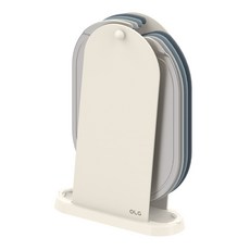 올지 셀렉트 도마 4P세트 칼집안나는 향균, (스텐도마 1p+TPU 3p+거치대), 1세트