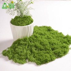 이끼러그 인조잔디러그 숍장식 조경 테라리움 바닥 인공잔디, 3. 연녹 50g, 1개