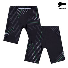 [AK플라자] [레노마수영복] 남아동 4부 실내 수영복 BS2E802_BK