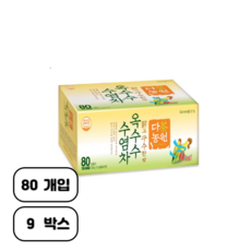 다농원 옥수수수염차, 120g, 80개입, 9개, 1.5g