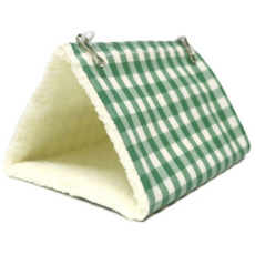 앵무새 고어텍스 보들보들 소재 체크 침대 중형, ALL  (딥그린), 2개