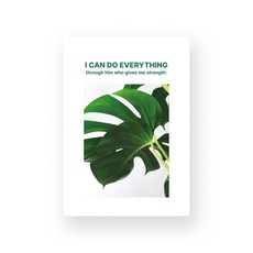 성경맛집 말씀 유선 노트 I CAN DO EVERYTHING, 1개