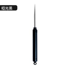 DFMEI 便攜不鏽鋼挖耳勺掏耳採耳工具套裝挖耳清潔耳污, 1個, 便捷牙籤-啞光黑:如圖