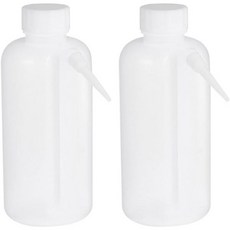 과학 및 산업용 정밀 세척 및 충전을 위한 ULTECNOVO 500ml 워시 보틀 와이드 마우스 랩 스퀴즈 보틀 2종 세트, 과학 및 산업용 정밀 세척 및 충전을 위한 ULTECN