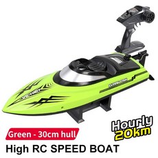 [타임딜] 최신 HJ811 2.4G RC 고속 레이싱 보트 20 km/h 스피드 200ms 모델 전기 전문 선박 장난감 소년, [04] 빨간, 1개