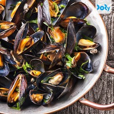 [여수 산지직송] 국내산 생물 홍합 3kg 1차 세척 선별 완료 제철 조개 탕찜용, 1개, 5kg