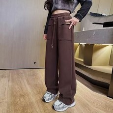 新款可愛童裝 女童長褲 女大童運動衛褲春秋2025新款洋氣秋裝寬鬆長褲女孩顯瘦闊腿休閒褲