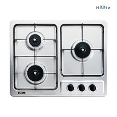 Haatz 쿡탑 빌트인 가스레인지 3구, GC-3605SDBH, LNG