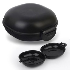 미니 케이스 검정 수납 보관함 액세사리 열쇠 휴대용, 1개