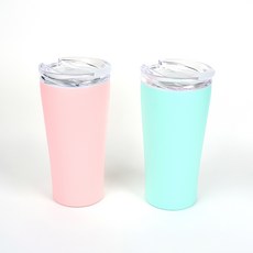 네올라이트 세라믹 코팅 무지 트위스트캡 텀블러, 1개, 600ml, 민트 1개, 600ml, 민트